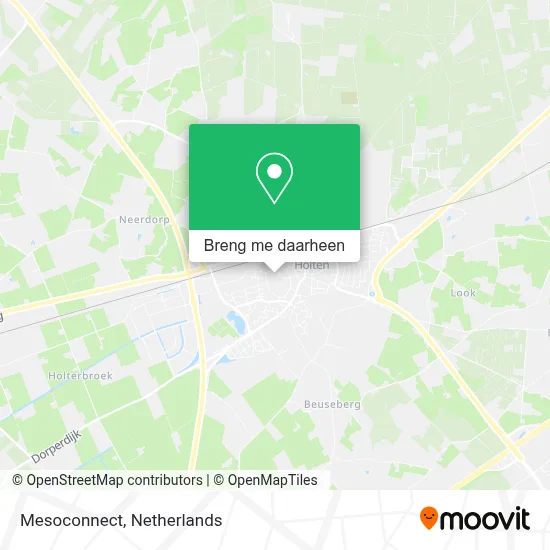 Mesoconnect kaart