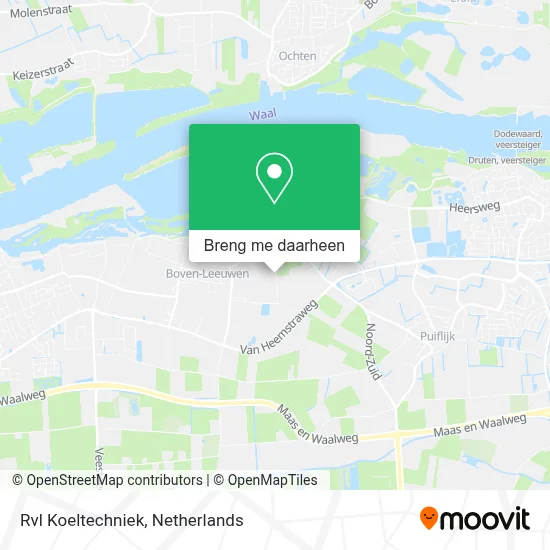 Rvl Koeltechniek kaart