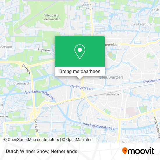 Dutch Winner Show kaart
