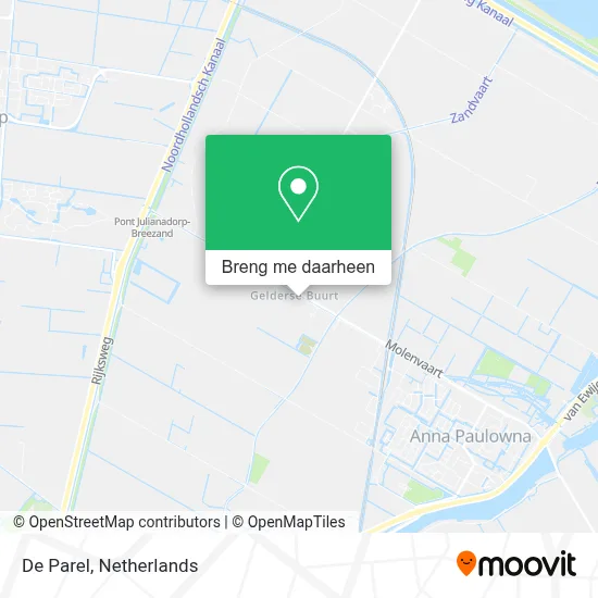 De Parel kaart