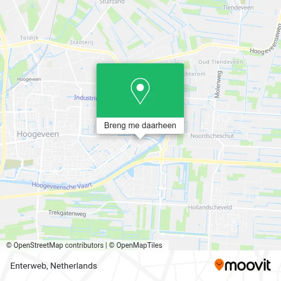 Enterweb kaart