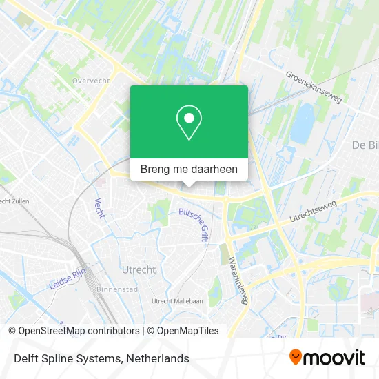 Delft Spline Systems kaart