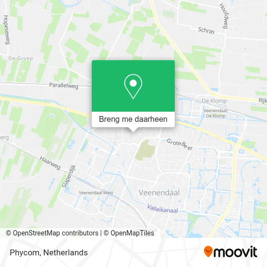Phycom kaart