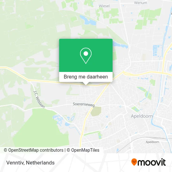 Venntiv kaart