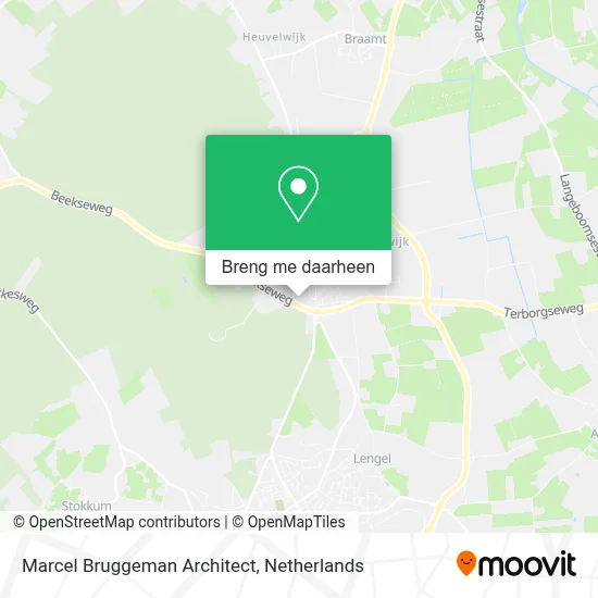 Marcel Bruggeman Architect kaart