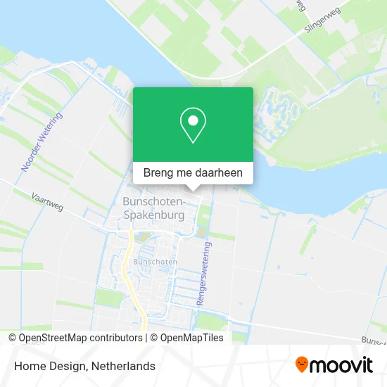 Home Design kaart