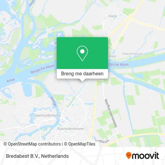 Bredabest B.V. kaart