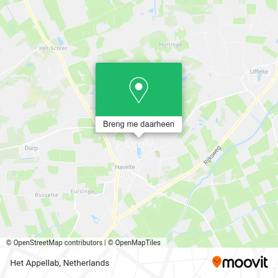 Het Appellab kaart