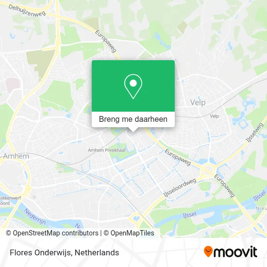 Flores Onderwijs kaart