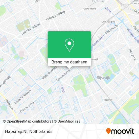 Hapsnap.Nl kaart
