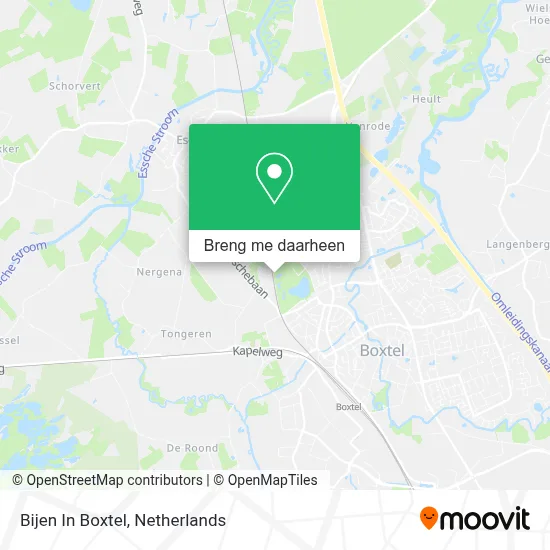 Bijen In Boxtel kaart