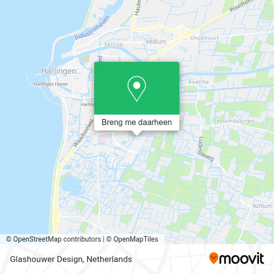 Glashouwer Design kaart