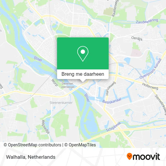 Walhalla kaart