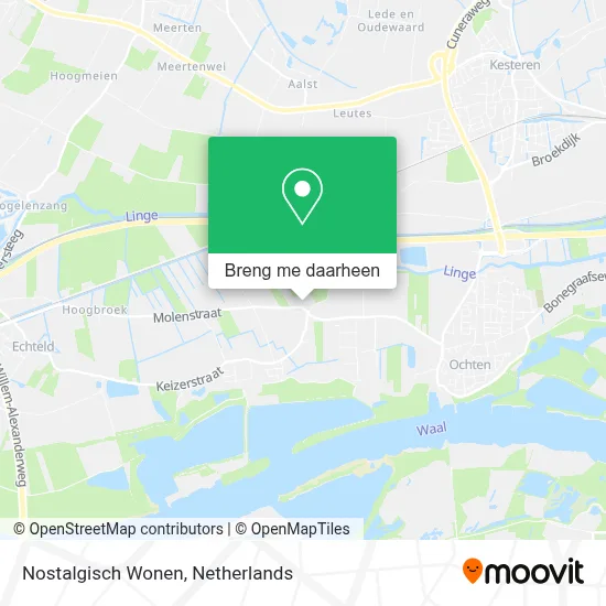 Nostalgisch Wonen kaart