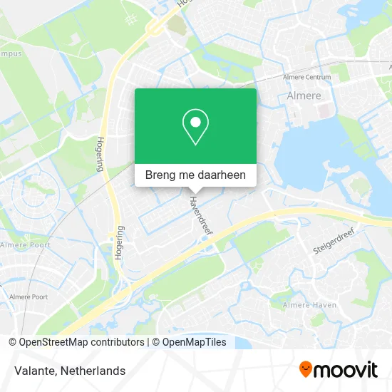 Valante kaart