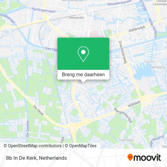 Bb In De Kerk kaart