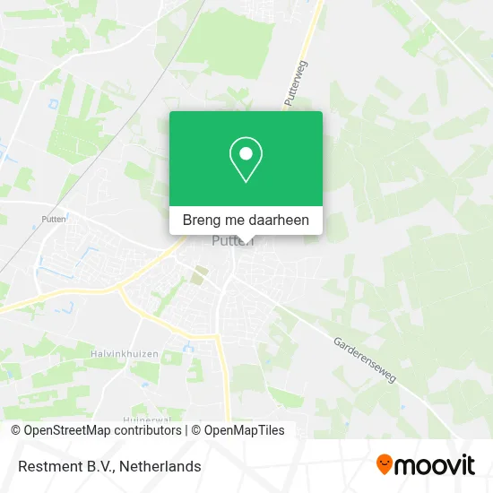 Restment B.V. kaart