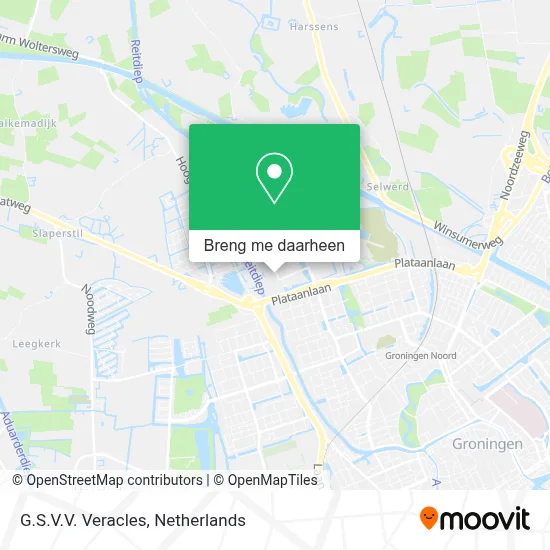 G.S.V.V. Veracles kaart