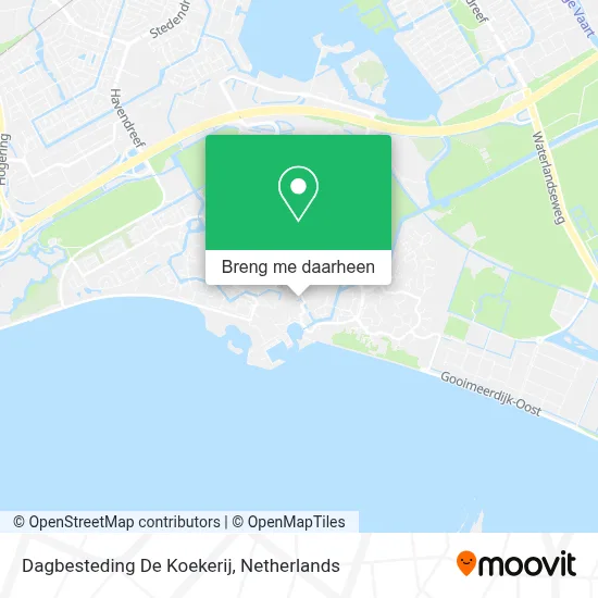 Dagbesteding De Koekerij kaart
