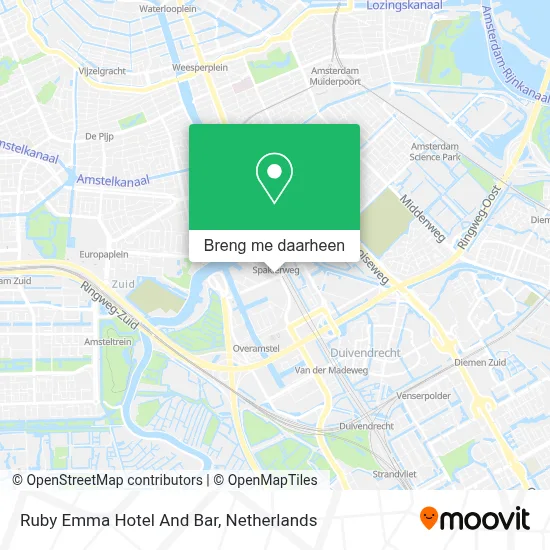 Ruby Emma Hotel And Bar kaart