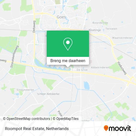 Roompot Real Estate kaart