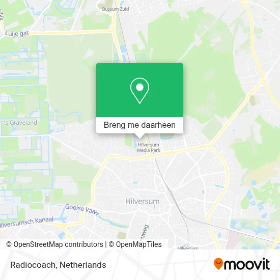 Radiocoach kaart