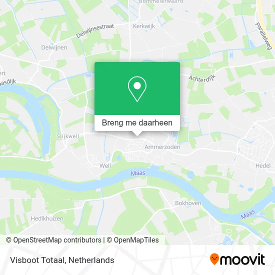 Visboot Totaal kaart