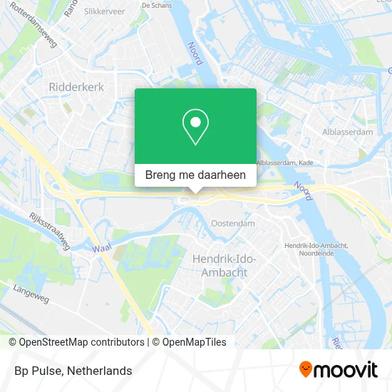 Bp Pulse kaart