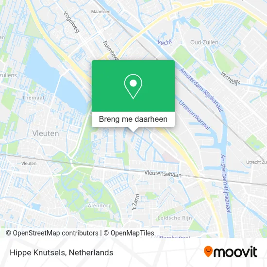 Hippe Knutsels kaart
