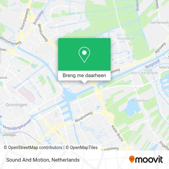 Sound And Motion kaart