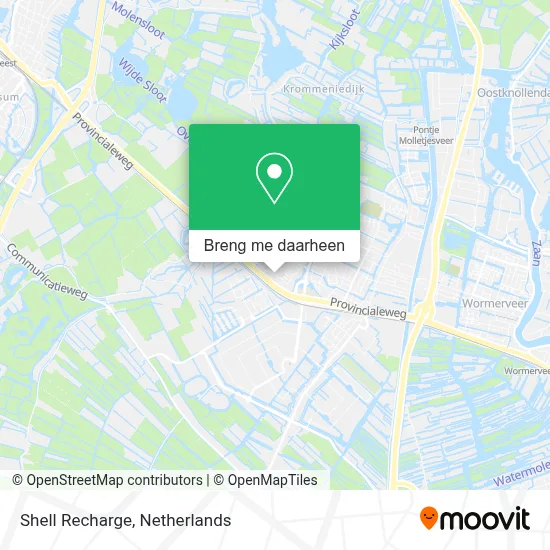 Shell Recharge kaart