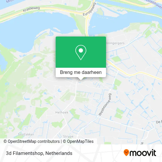 3d Filamentshop kaart