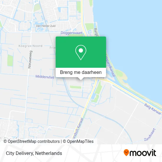 City Delivery kaart