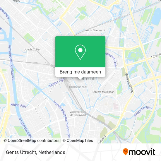 Gents Utrecht kaart