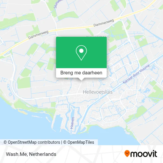 Wash.Me kaart