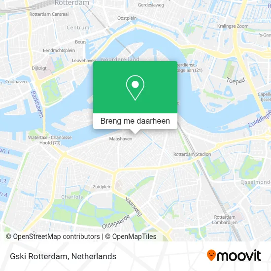 Gski Rotterdam kaart