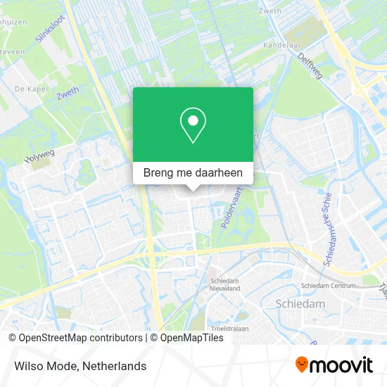 Wilso Mode kaart