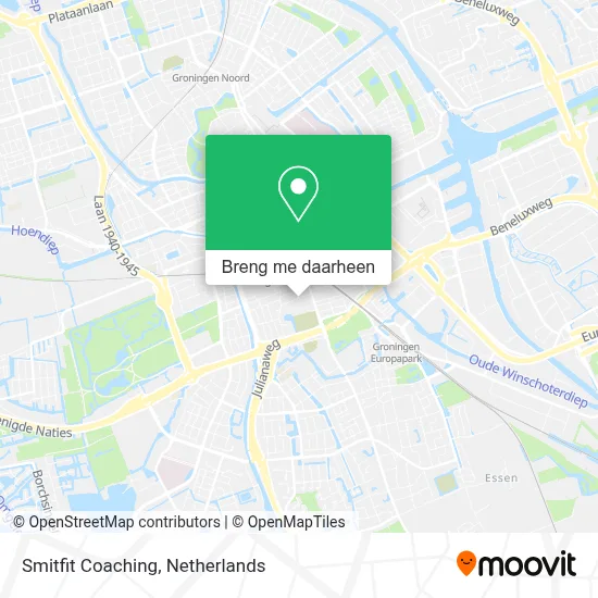 Smitfit Coaching kaart