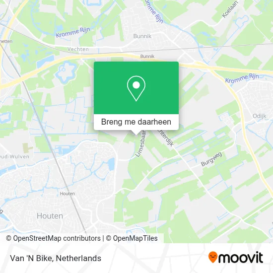 Van 'N Bike kaart