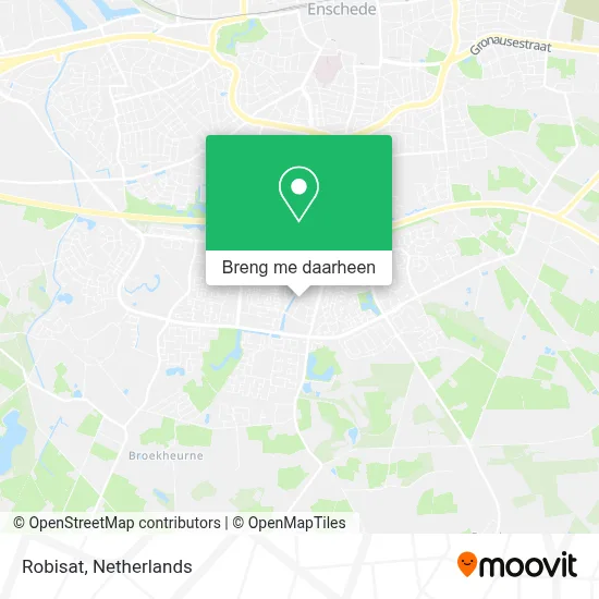 Robisat kaart