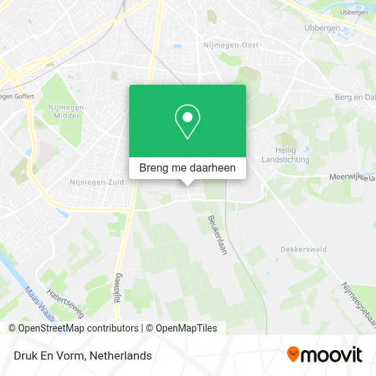 Druk En Vorm kaart