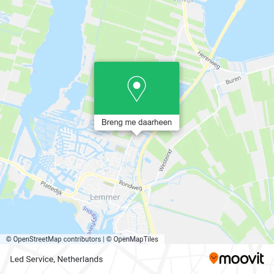 Led Service kaart