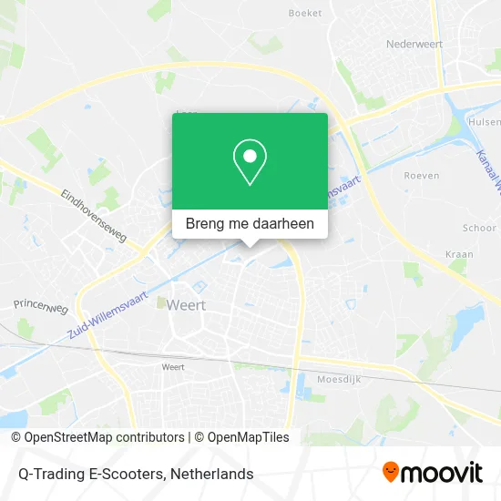 Q-Trading E-Scooters kaart