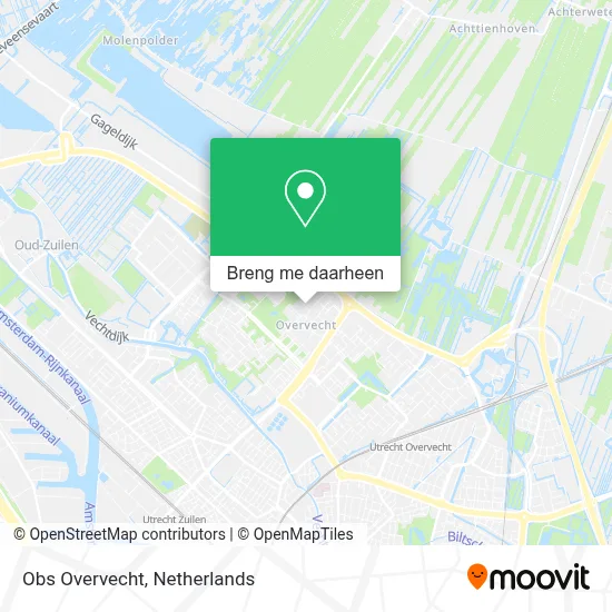 Obs Overvecht kaart