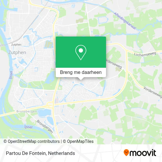 Partou De Fontein kaart