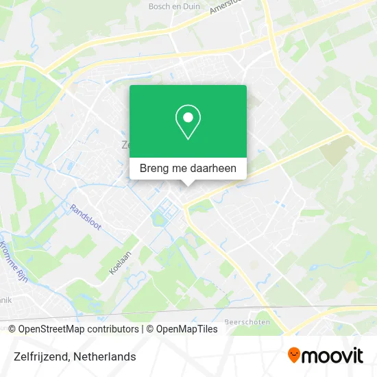 Zelfrijzend kaart