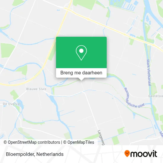 Bloempolder kaart