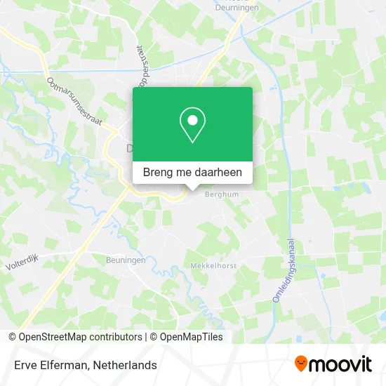 Erve Elferman kaart