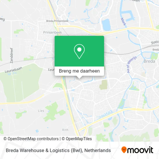 Breda Warehouse & Logistics (Bwl) kaart