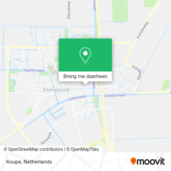 Koupe kaart
